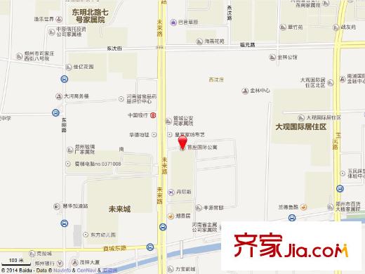 首座國(guó)際公寓交通圖 
