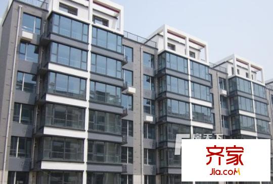 古槐小區(qū)外景圖 