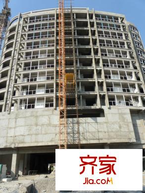 鉑金領(lǐng)域外景圖A座實(shí)景圖（2010.10.12）