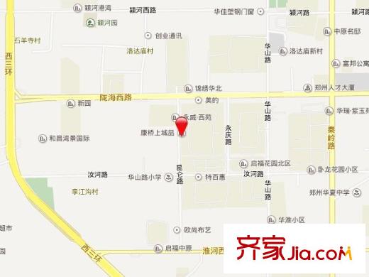 康橋上城品交通圖 