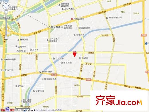 順馳中央特區(qū)交通圖