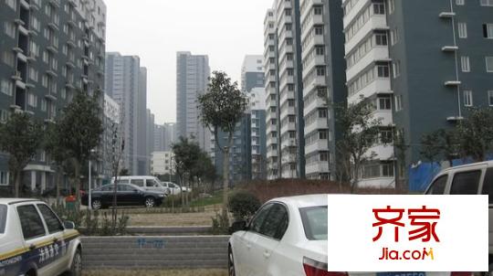 鴻基西湖春天外景圖 