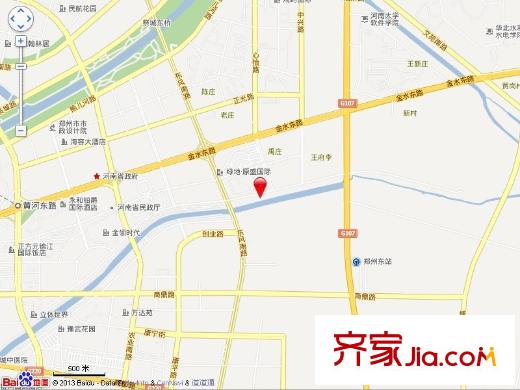 中豪匯景灣交通圖