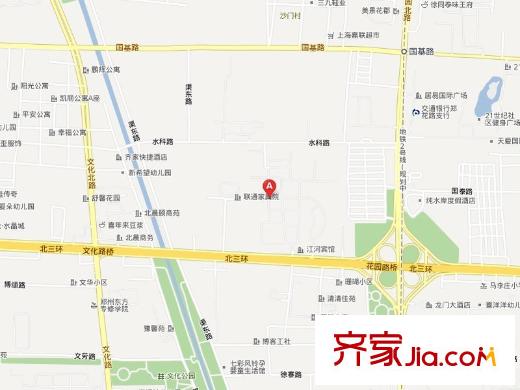 思念清清佳苑交通圖 