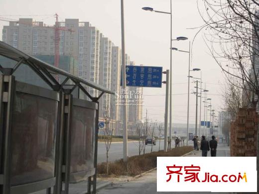 聚龍城德國(guó)印象配套圖周邊道路街景（2008.3）
