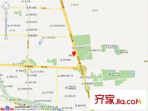維也納森林交通圖