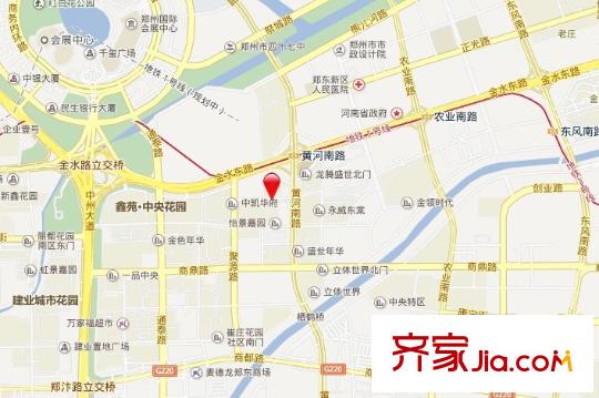 聚龍城德國(guó)印象交通圖  