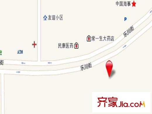 中茂橄欖城交通圖