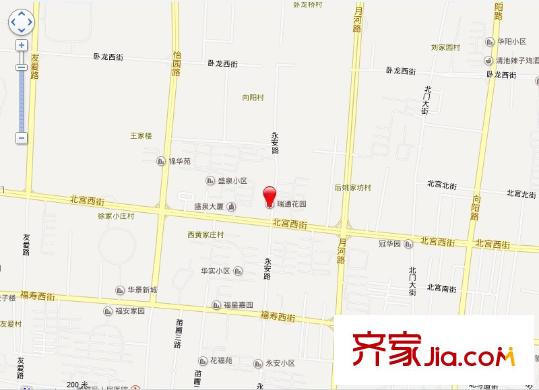 瑞通花園交通圖