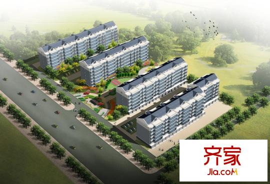 福林苑外景圖