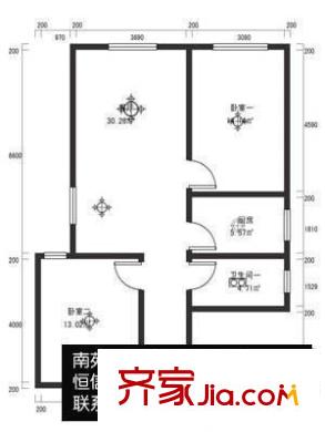 南苑小區(qū)(濰城)戶型圖南苑小區(qū)(濰城) 戶型圖 2室2廳1衛(wèi)1廚