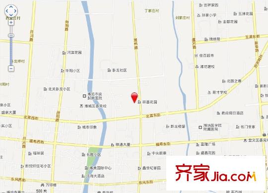 祥基花園交通圖