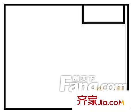 聯(lián)運(yùn)首座戶型圖1室1廳1衛(wèi)戶型圖 1室1廳1衛(wèi)