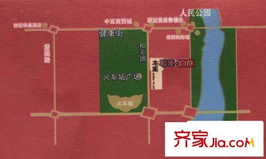 聯(lián)運(yùn)首座交通圖