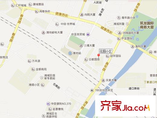 花園小區(qū)交通圖