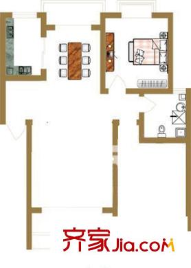 裕華第九城市 戶型圖