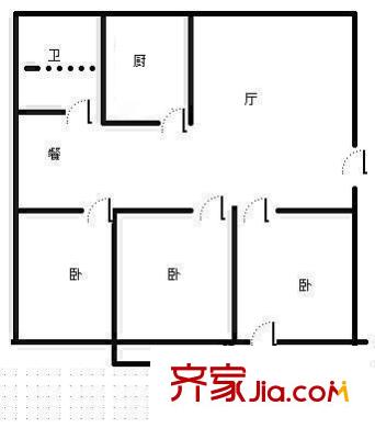 交通局宿舍 戶型圖