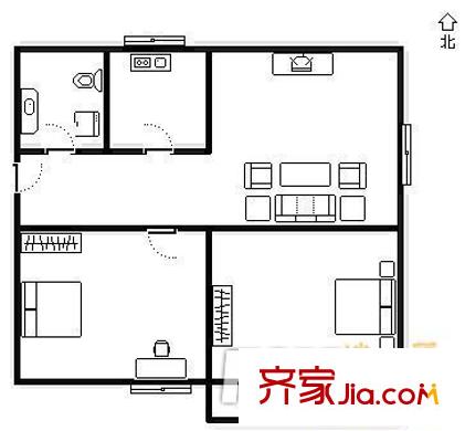 交通局宿舍 戶型圖