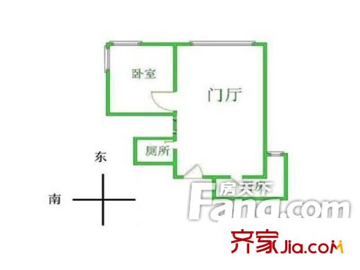 新華怡景苑戶(hù)型圖戶(hù)型圖（20130308） 1室1廳1衛(wèi)1廚