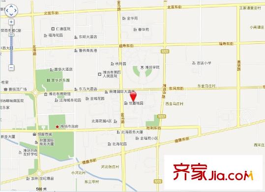 金融小區(qū)交通圖