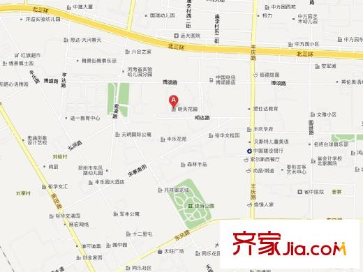 明天花園交通圖 
