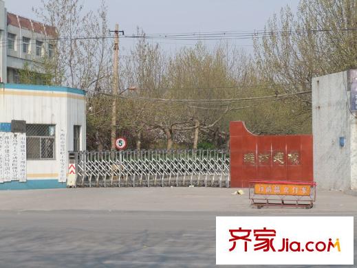 虞河苑配套圖向北約100米濰坊建校