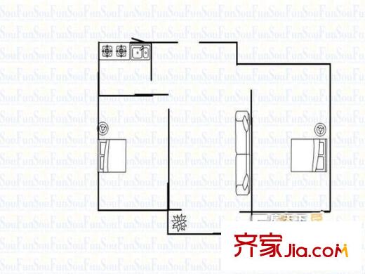 錦泰小區(qū)戶型圖1314781762416_000 1室1廳1衛(wèi)1廚