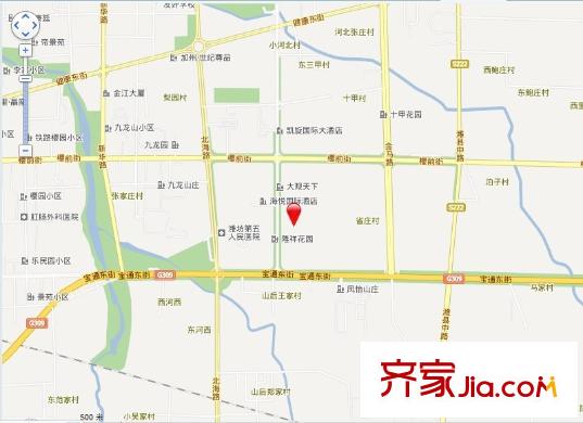 鳳怡山莊交通圖