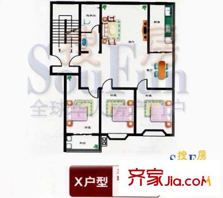 新新家園戶型圖