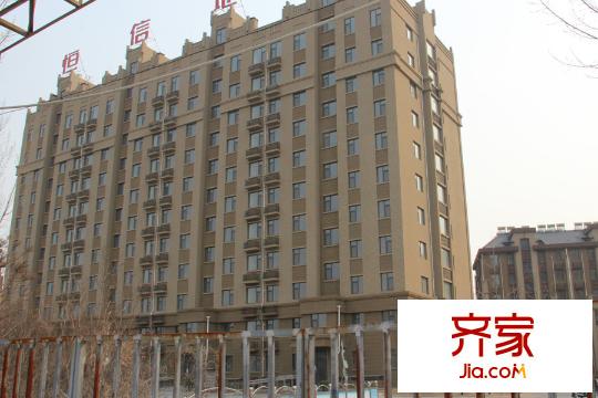 濰城春天實景圖一期小高層現(xiàn)房（2015-03-28）