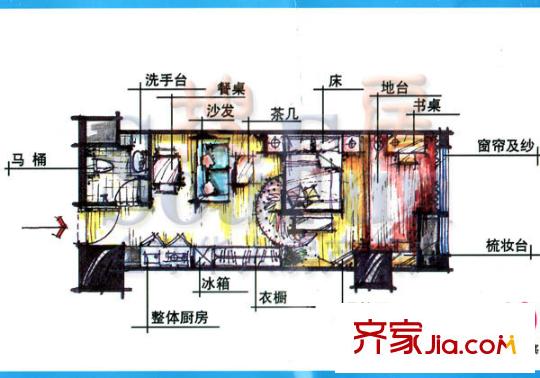 泰華領(lǐng)域戶型圖