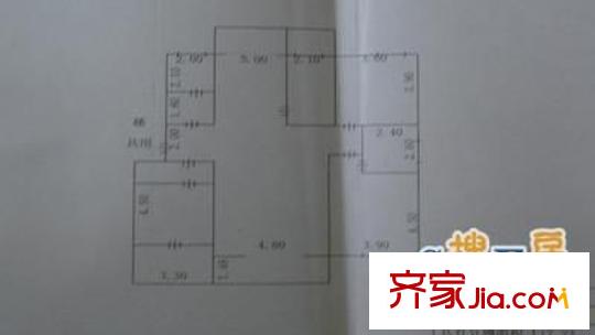 名門(mén)世家 3室 戶型圖