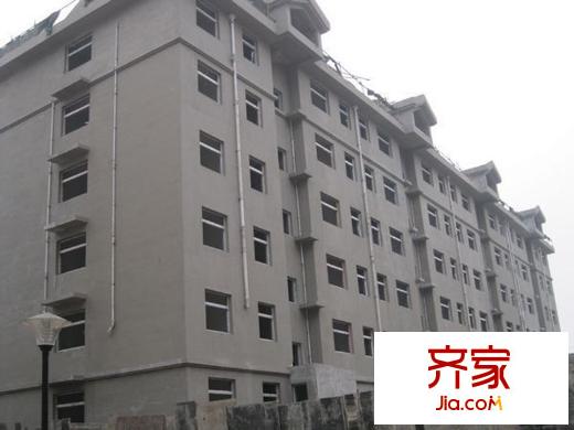 壹里香溪外景圖樓體施工進(jìn)度實景圖（20110209）