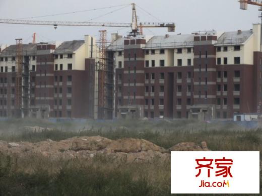 鳳凰太陽城外景圖建設(shè)中