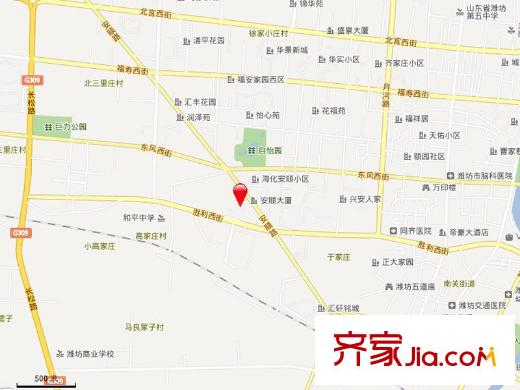 西城名都交通圖