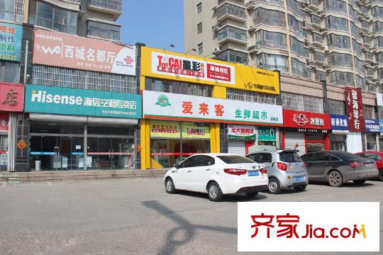 西城名都配套圖小區(qū)沿街商鋪