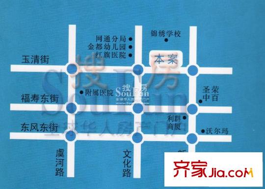 欣泰盛和苑交通圖位置圖