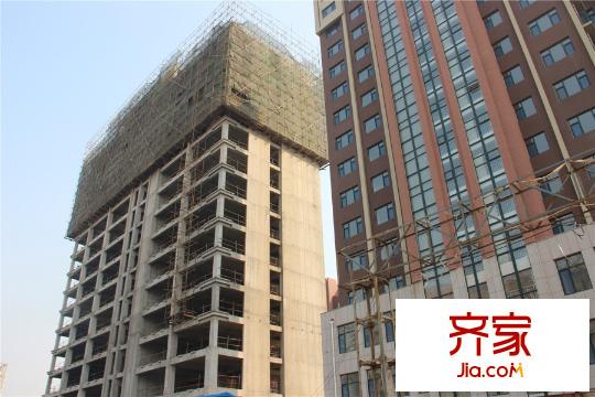 東城新華風(fēng)景實景圖寫字樓進(jìn)度（2015-03-11）