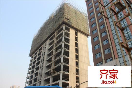 東城新華風(fēng)景實景圖寫字樓進(jìn)度（2015-03-11）