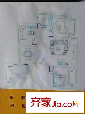 濰北花園三室兩廳一衛(wèi)