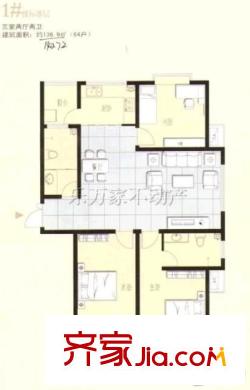 七星之都 3室 戶型圖