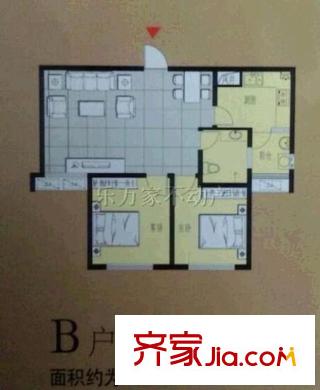 七星之都 0室 戶型圖
