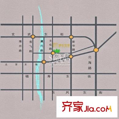 博悅世家交通圖