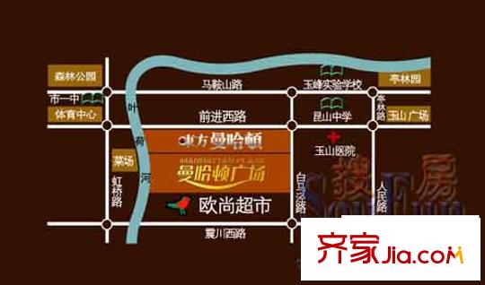 東方曼哈頓交通圖