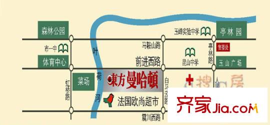東方曼哈頓交通圖