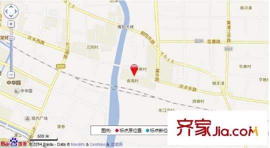 外灘印象花園交通圖昆山  