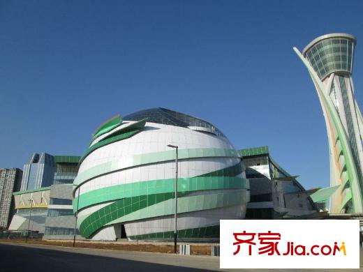 時代麗景苑配套圖西北方向約1000米濰坊城市規(guī)劃藝術(shù)館