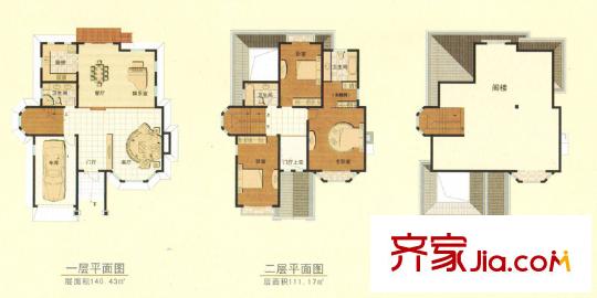 泰泓花園三期紫藤園S戶型 4室2廳3衛(wèi)1廚