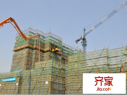 摩卡小鎮(zhèn)小區(qū)最新進(jìn)展圖（2013.04）