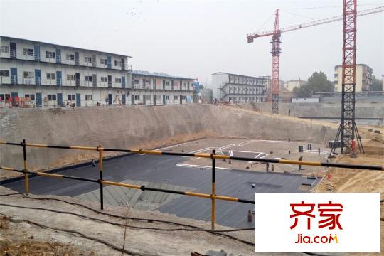 德潤玫瑰熙園一期房源地基施工（20151023）